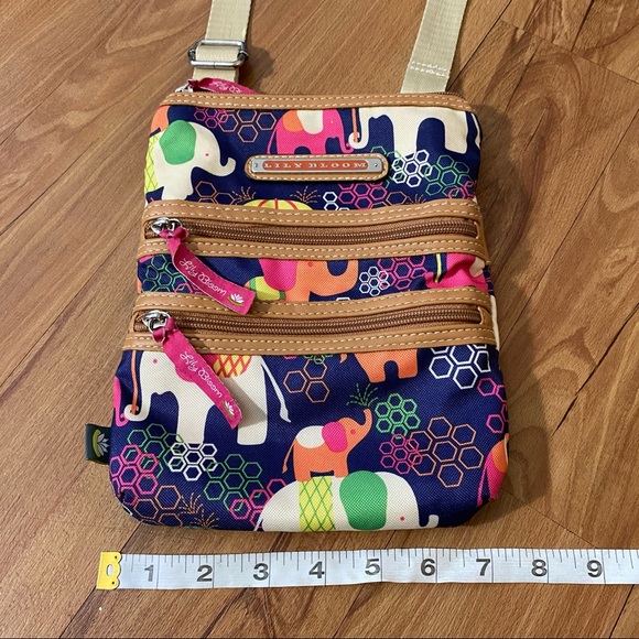 Lily Bloom Multicolor Crossbody Shoulder Bag - Picture 15 of 16